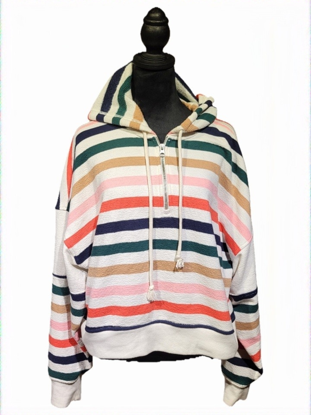 Aerie Restart Quarter Zip Hoodie M - Picture 2 of 7